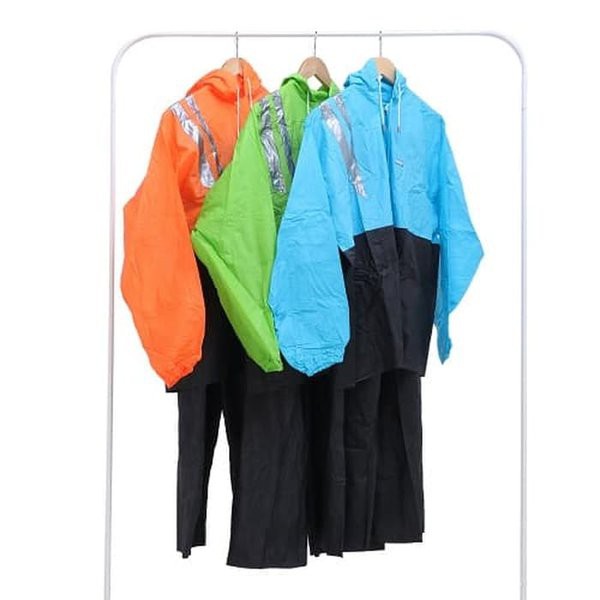 Jas Hujan RAIN CITY BASIC DUO 69114 Setelan Jaket Baju Celana Dewasa Wanita Pria Mantel Raincity