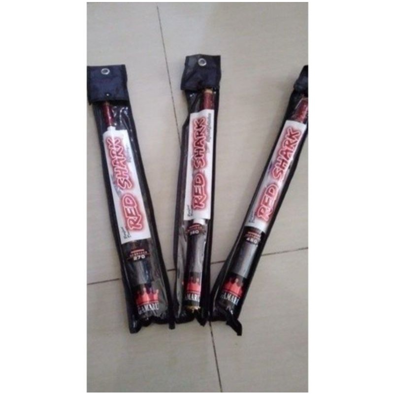 TEGEK GAMARU RED SHARK 270/360/450 ... RUAS PENDEK