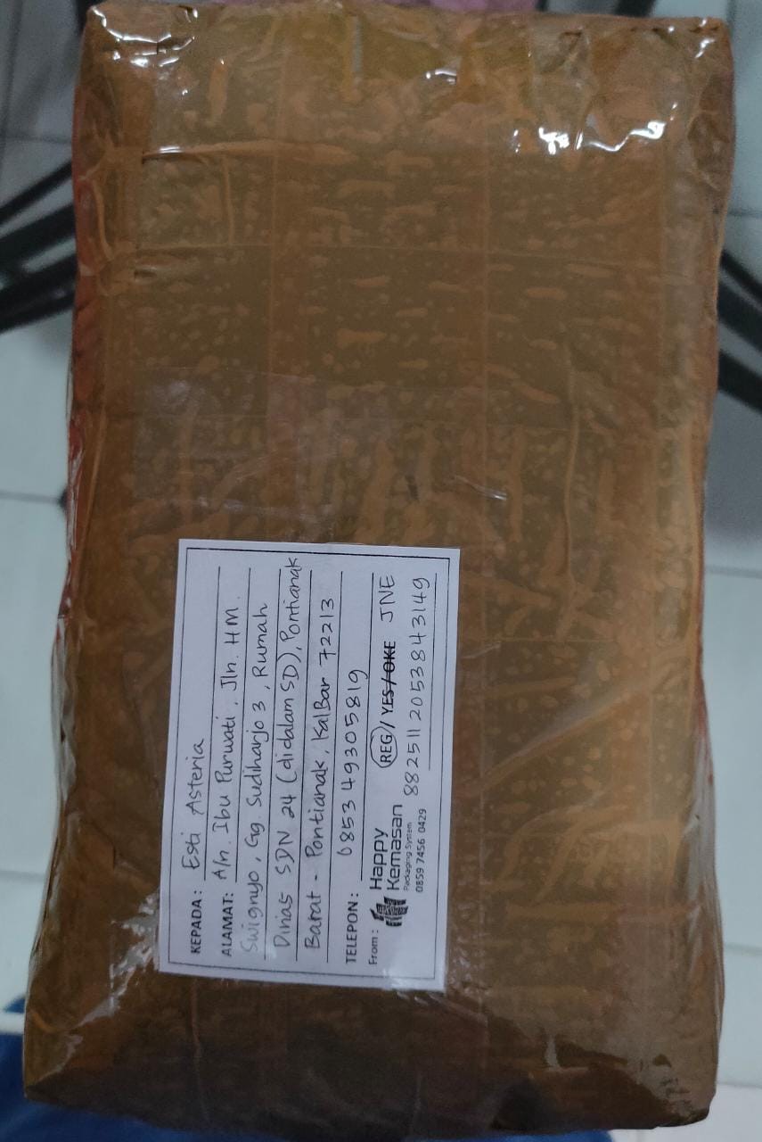 Standing Pouch Kraft Paper 250gr (13x20cm) - 100pcs