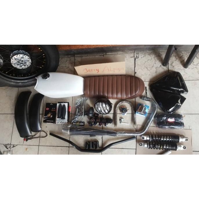 PAKET JAPSTYLE TANGKI CB100 PUTIH