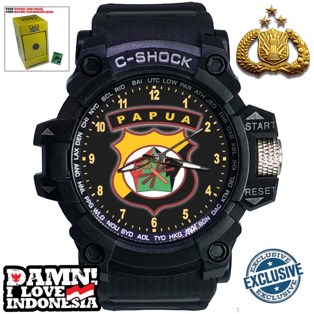 (EXCLUSIVE) JAM TANGAN POLDA PAPUA