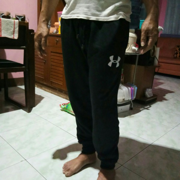 Celana Olahraga Panjang Pria Wanita Training Cewek Laki Clana Running Jogger Cowok