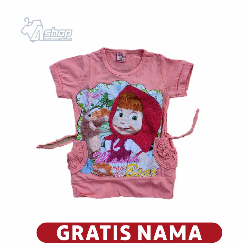 Baju Anak Masha And The Berkorban