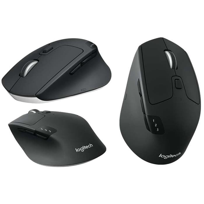 Logitech M720 Triathlon Multi-Device Bluetooth Wireless Mouse Flow