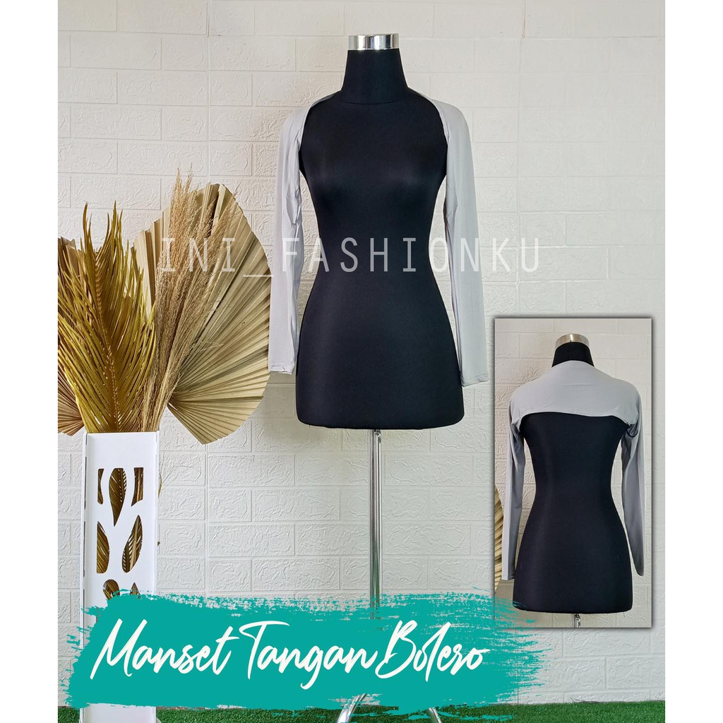 [TERMURAH] MANSET TANGAN BOLERO / MANSET TANGAN SAMBUNG BAHAN SPANDEK BISA COD