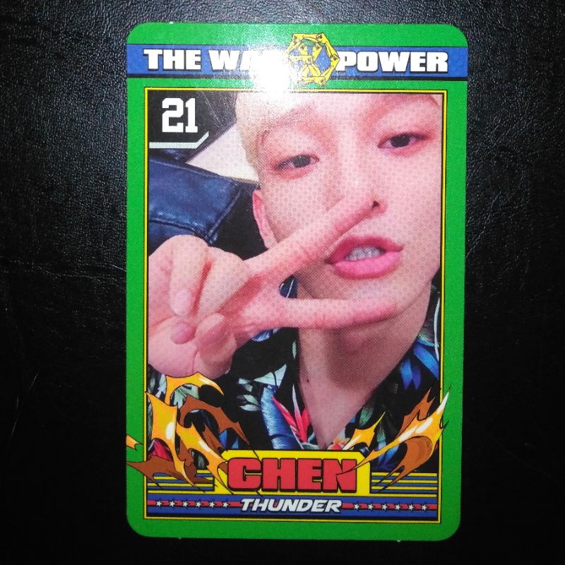 Photocard Chen Album The War Official