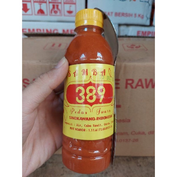 

Cabe Rawit 389 Singkawang 350ml (Hadiah Sendok)
