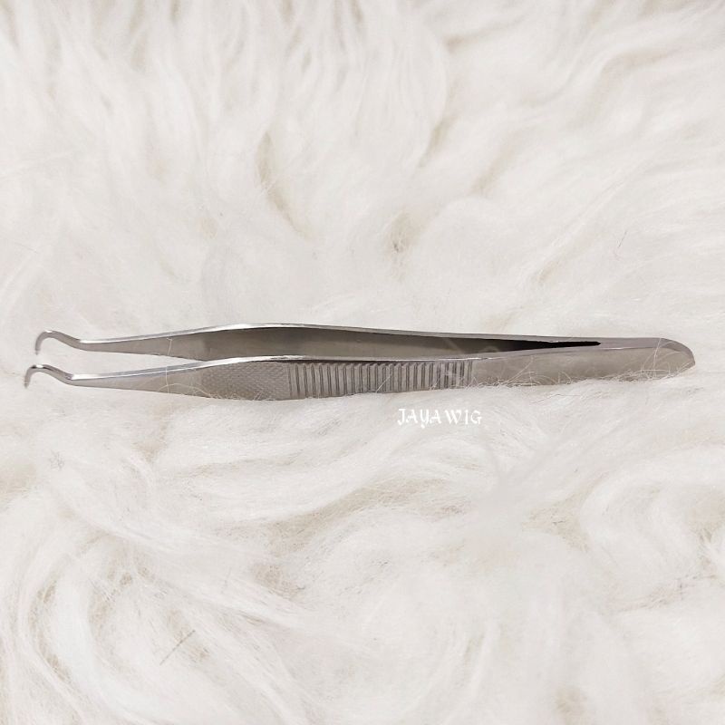Pinset Bengkok Pinset Jerawat Ujung Lancip