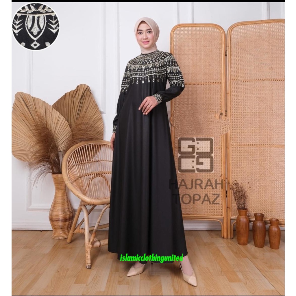 Gamis Hajrah topaz Wanita - EVR