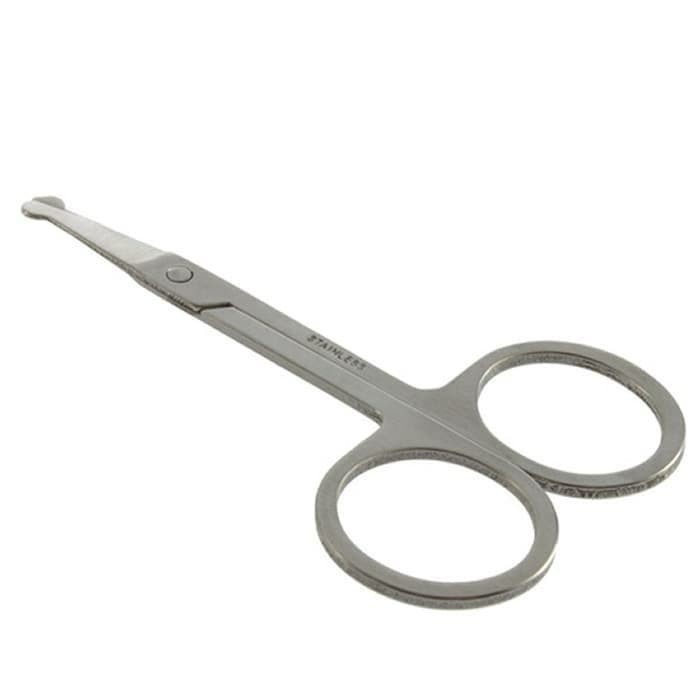 Gunting Bulu Hidung /Gunting Kumis/Gunting Bulu Jenggot/Gunting Kecil Stainless Steel