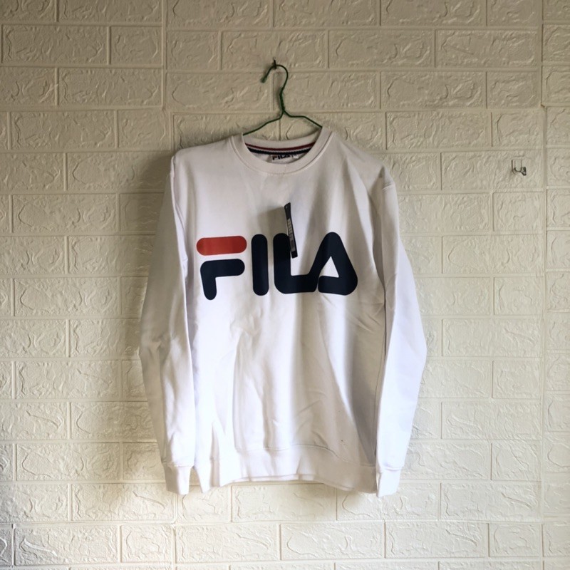 Crewneck Classic Fila White