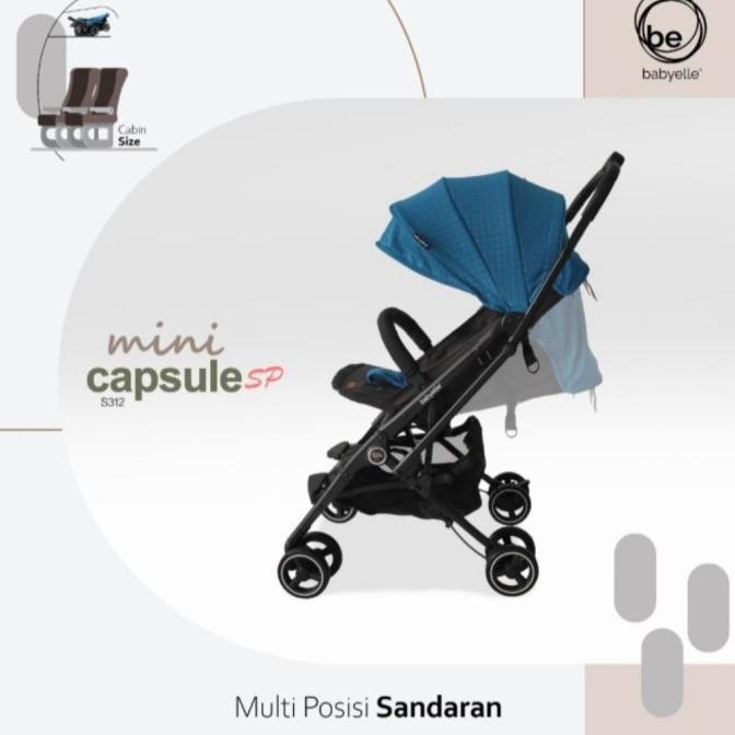 Stroller Babyelle Mini Capsule Sp-312/Kereta Dorong Bayi Cabin Size