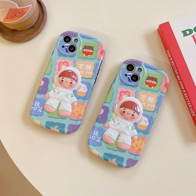 Case Iphone Astronot 3D | Case iphone lucu
