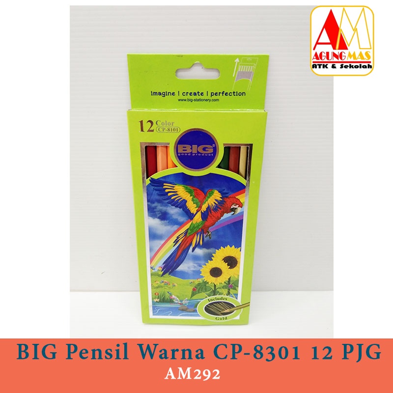 

BIG Pensil Warna CP-8301 12 PJG