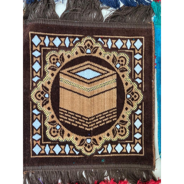 Sajadah Turki Turkey Muka Kepala / Sajadah Muka Persegi Turkish 35x35