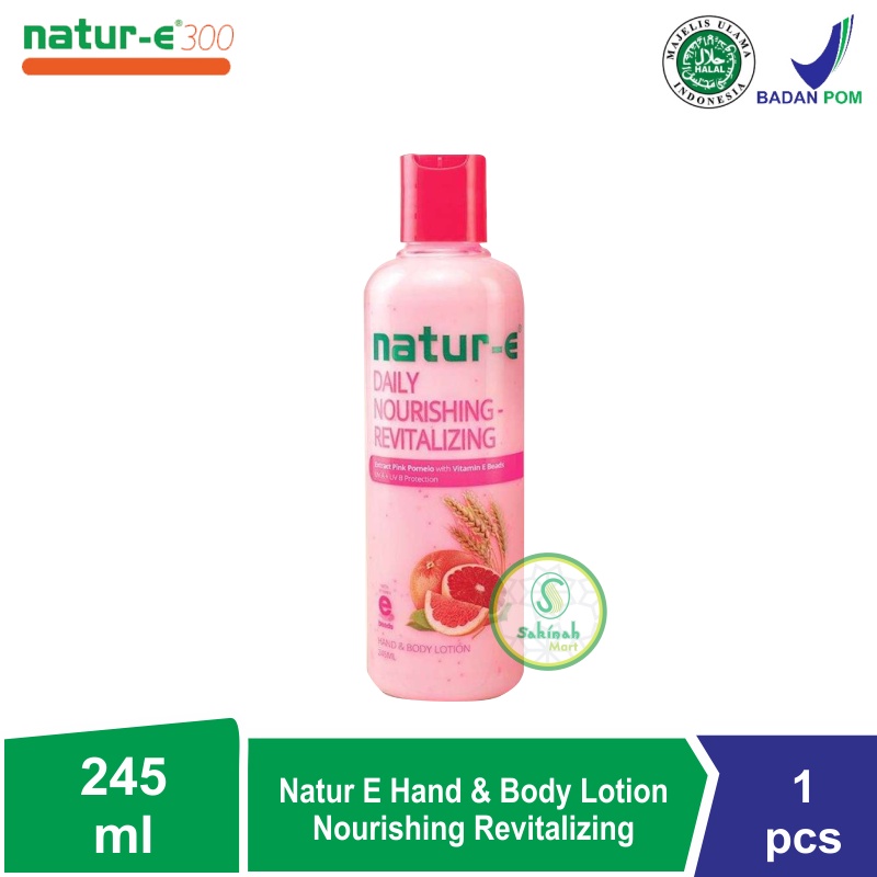 Natur E Hand &amp; Body Lotion Nourishing-Revitalizing - 245ml