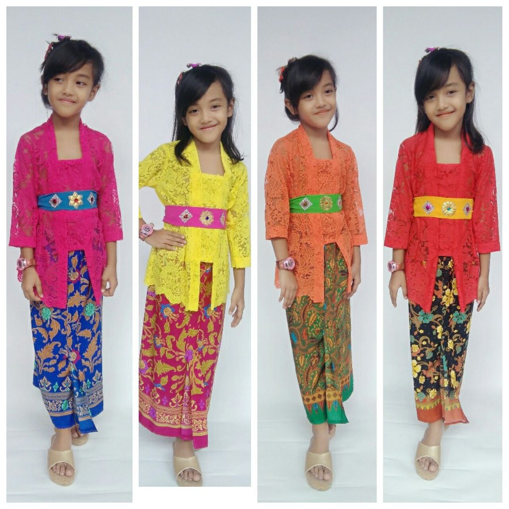  Baju Kebaya Kartini Anak  Bali Shopee Indonesia