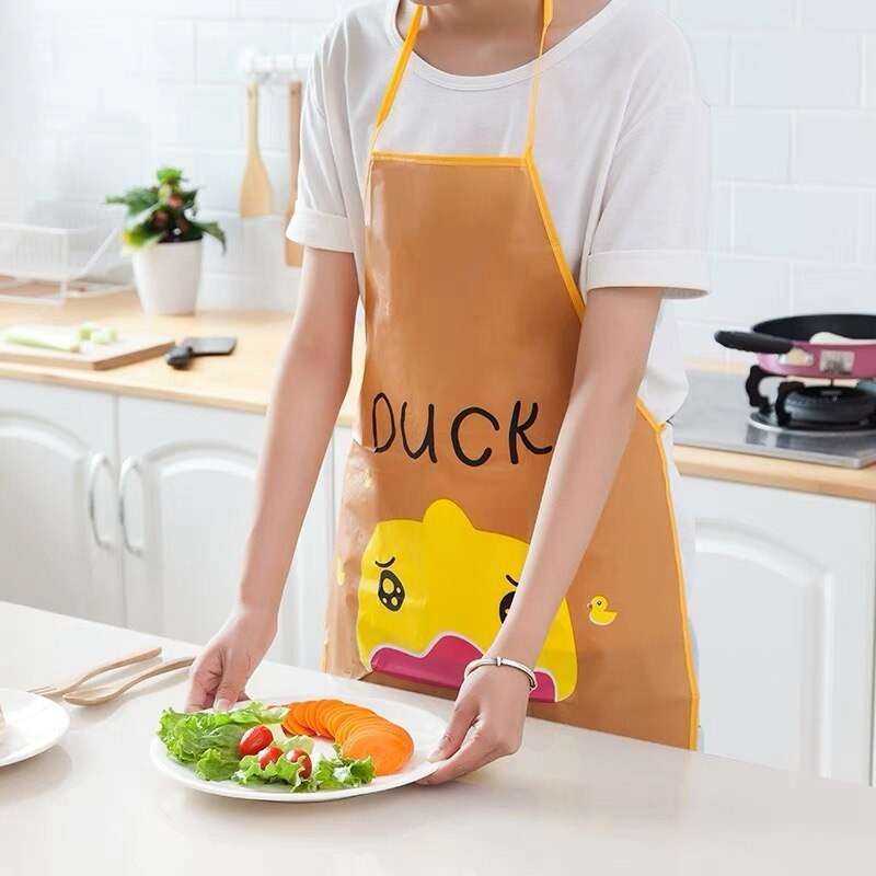 Celemek dapur karakter kartun lucu Apron waterproof