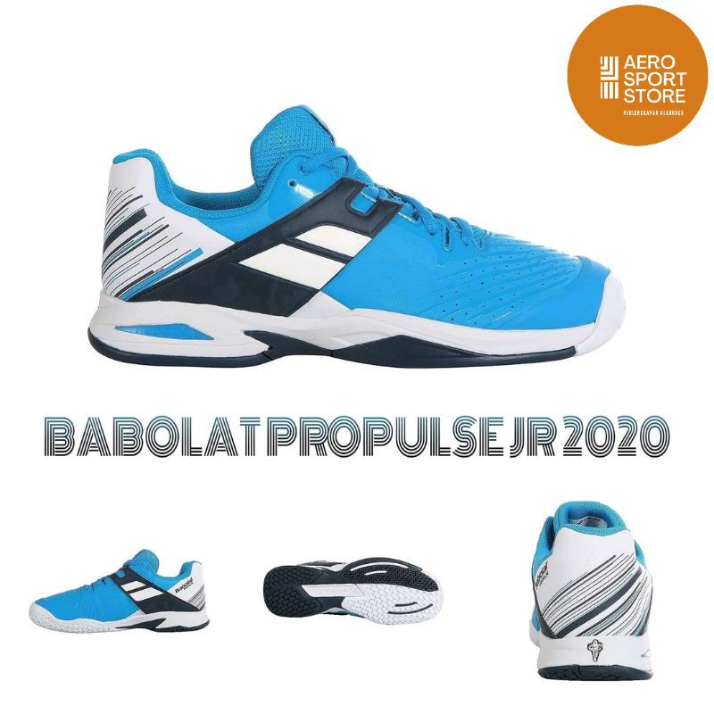 [ SEPATU TENIS LAPANGAN ANAK BABOLAT PROPULSE JUNIOR ORIGINAL ]