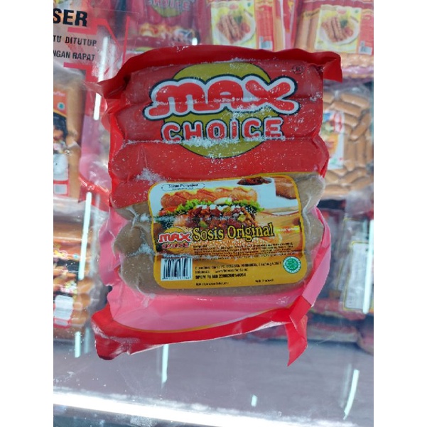 MAX CHOICE SOSIS ORIGINAL 500gr