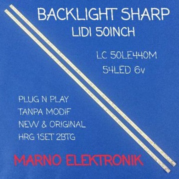 LAMPU BACKLIGHT STRIP SHARP 50INCH LC-50LE440M LC-50LE440 BL LC 50LE440M LC50LE440M LED lidi LC50LE4