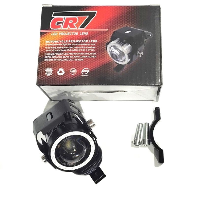 lampu tembak mini u7 2941 cr7 biru