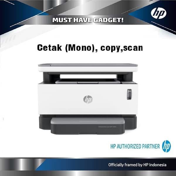 HP Neverstop Laser MFP 1200a Print, Scan , copy - Mono