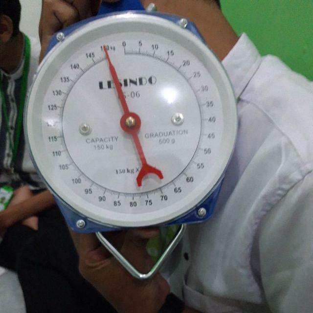 Timbangan Gantung Besi 150 kg / Timbangan barang dus jarum 150 kg