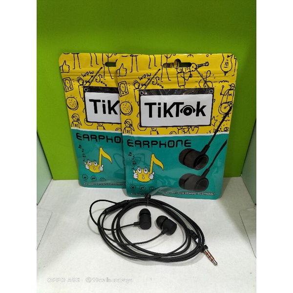 Hf handset handsfree earphone Tiktok bigbass handset murah