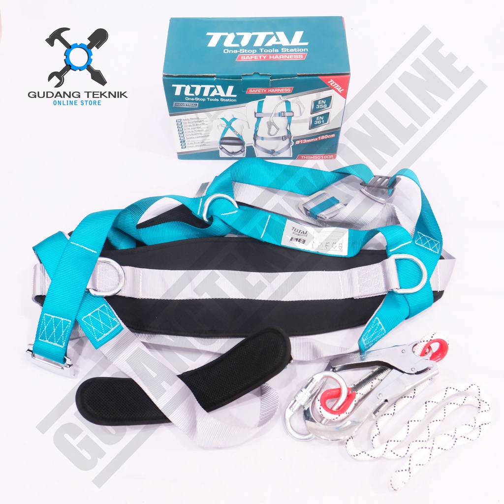 Safety Body Harness TOTAL THSH501806 / Tali Pengaman Harnes Bodi THSH 501806 TOTAL