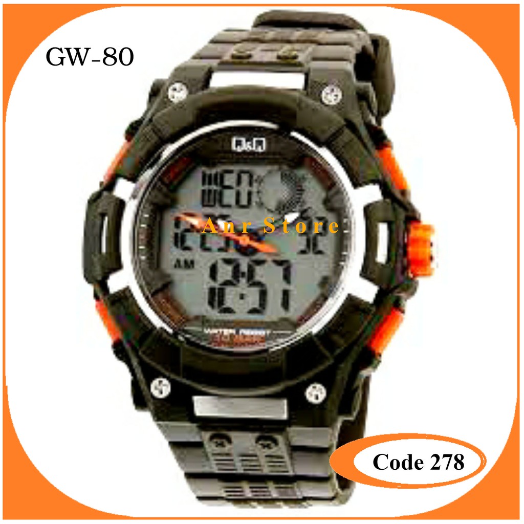 Tali Jam Tangan Q&amp;Q QnQ QQ GW80 GW-80 GW 80