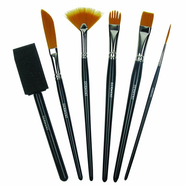 

(TERLARIS) Derwent Technique Brush Set