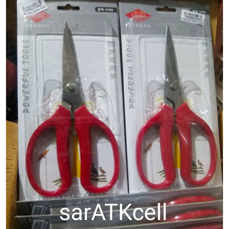 

Gunting Kulit / Gunting Kain / Gunting Karton / Gunting Karpet / Gunting Serbaguna