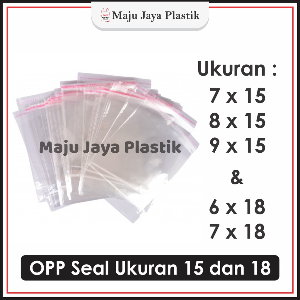 

Plastik Opp Seal Bening Plastik Opp Uang Buket Roti Bakery Accesories 6x18 7x15 10x15 12x15