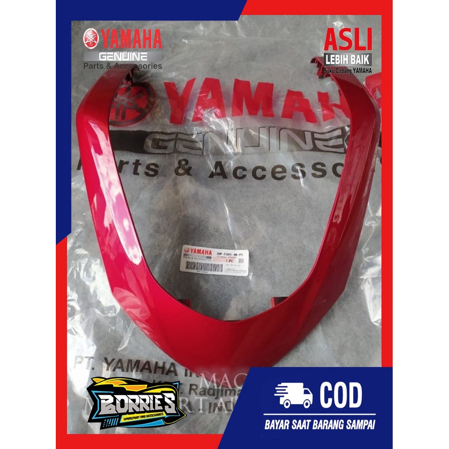 COVER WINDSHIELD NMAX MERAH ORI YGP 2DP-F2865-00-P3