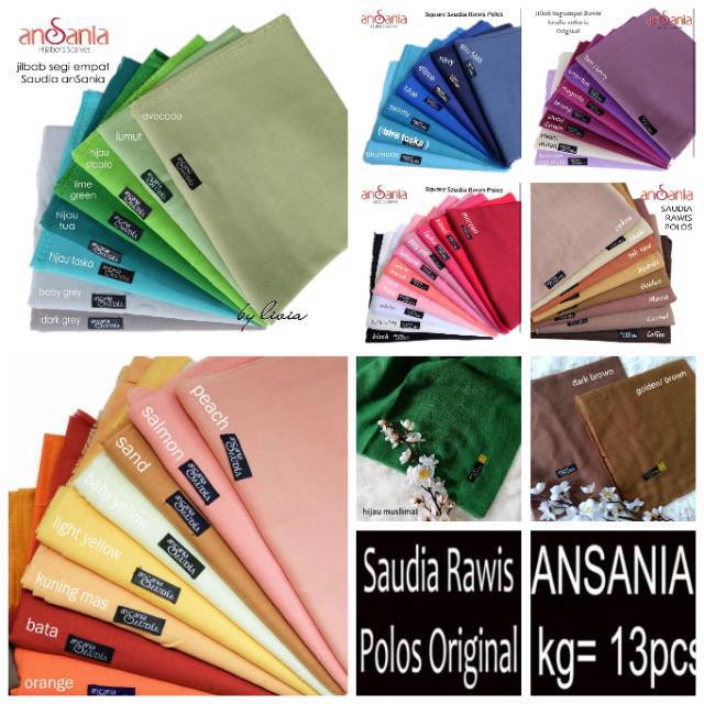 JILBAB SAUDIA POLOS PART 1 ANSANIA Shopee Indonesia