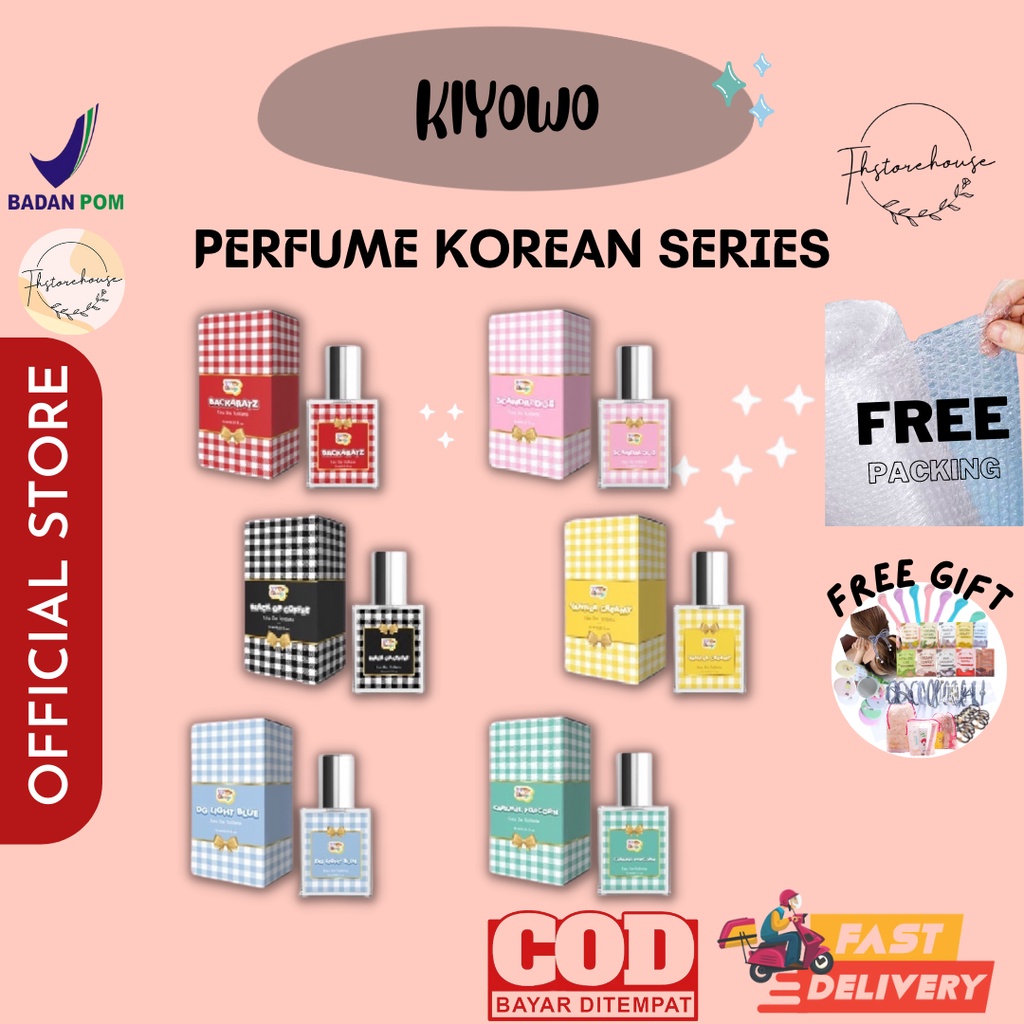 [BELI 1 GET 1 GIFT] READY BPOM ! Parfum Kiyowo Chingu Parfum Yeppu Parfum Lafalova Parfum Beybys 6ml