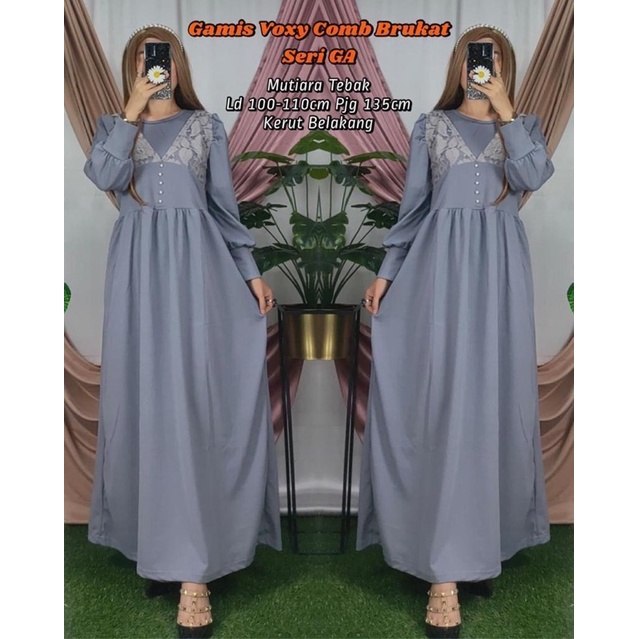 gamis brukat seri GB seri GA