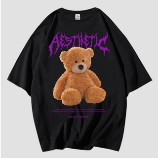 Kaos Tedy Bear 2 Aesthetic Oversize Premium Tshirt Tedy Bear