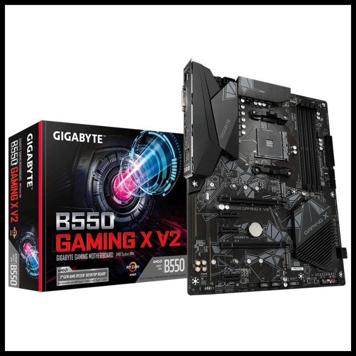 Gigabyte B550M Gaming X V2 (Amd B550,Am4,Ddr4) Support Ryzen Gen 3Rd Promo Hari Ini