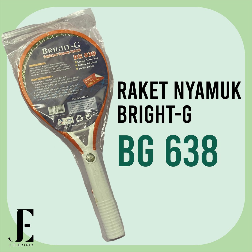 Raket Nyamuk BRIGHT-G | BG 638