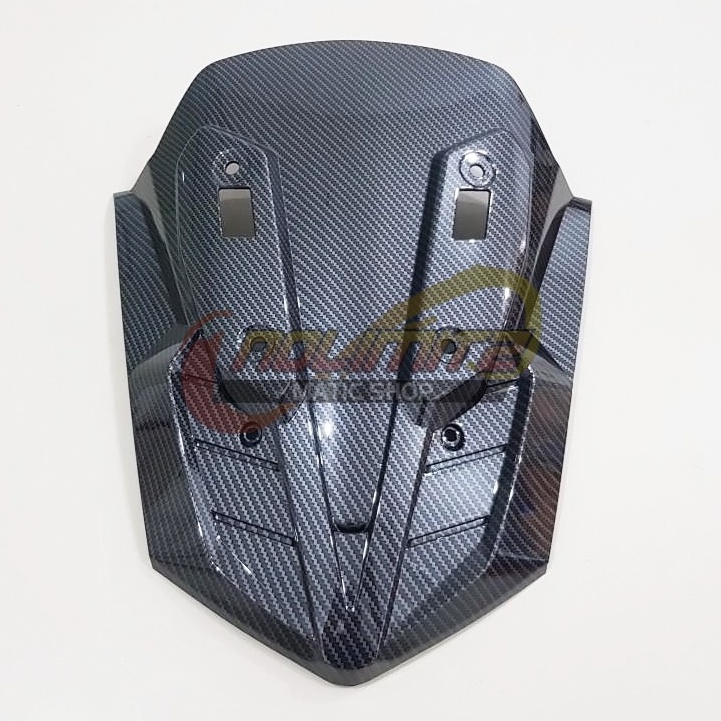 Cover Tameng Windshield Visor Dada Depan NEMO Carbon Yamaha NMAX 2020