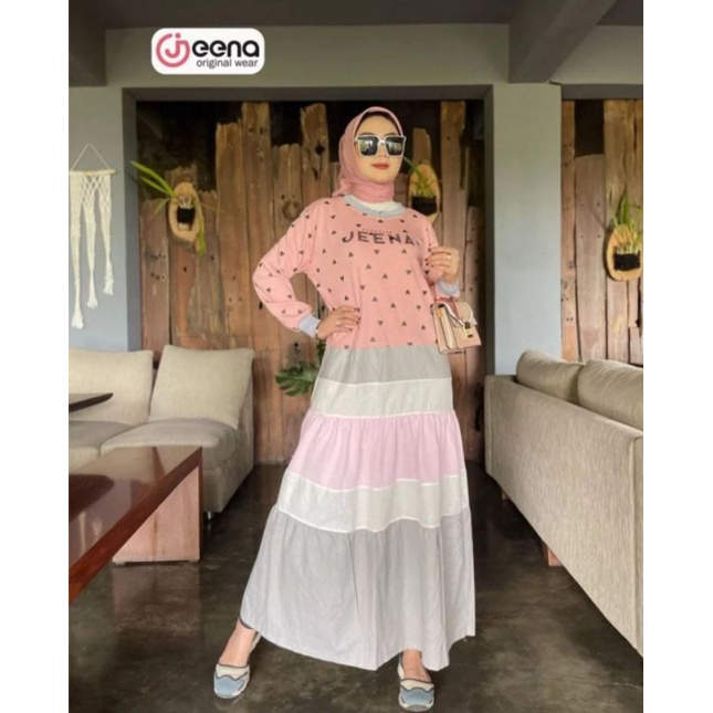 JEENA terbaru || JEENA salvia dress || JEENA style original produk