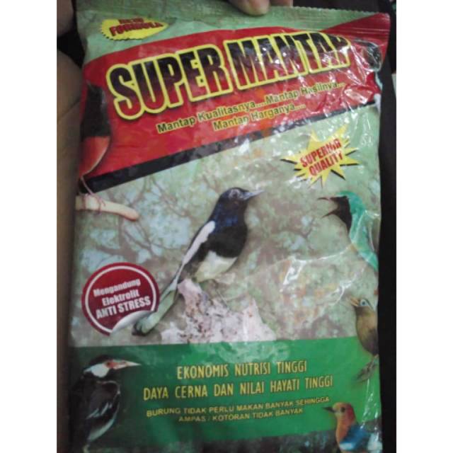 Pakan burung super mantap