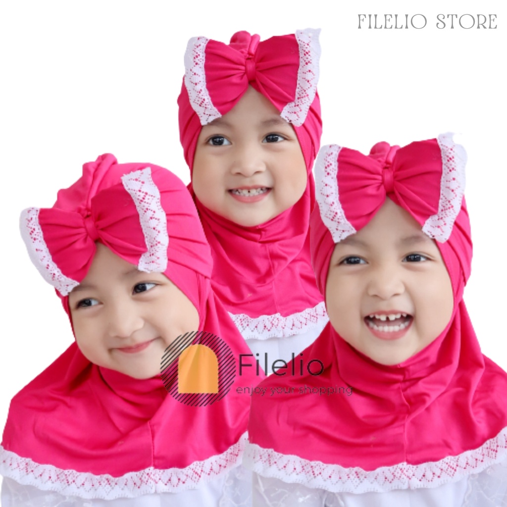 TERMURAH Jilbab Anak Instan Arsy Kids Hijab Bayi Murah Kerudung Anak Termurah Umur 0-3 Th