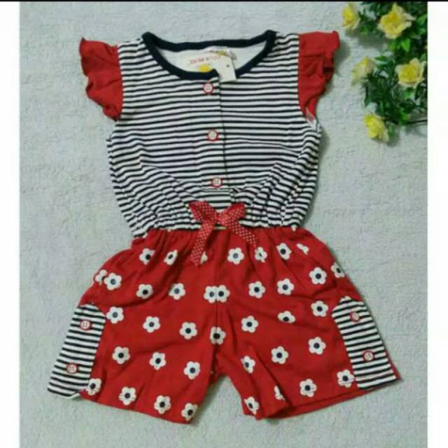 Baju anak/jumpsuit anak cola bear