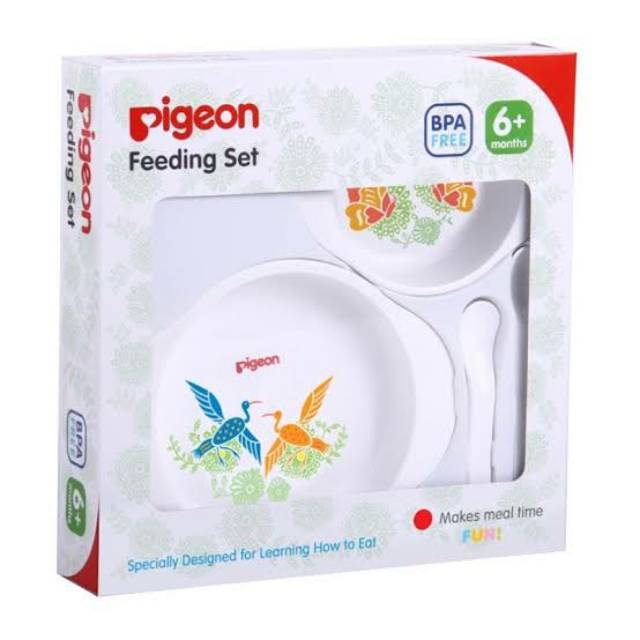 Pigeon Feeding Set Mini Batik