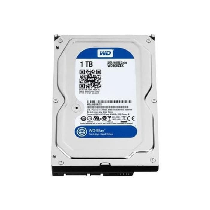 WD Blue Internal PC HDD 3.5" 7200RPM - 1TB - New & Original - 2 years warranty