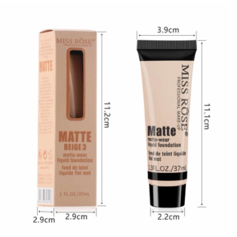 MISS ROSE Repairing Foundation Cream Foundation Concealer LS 7601-039