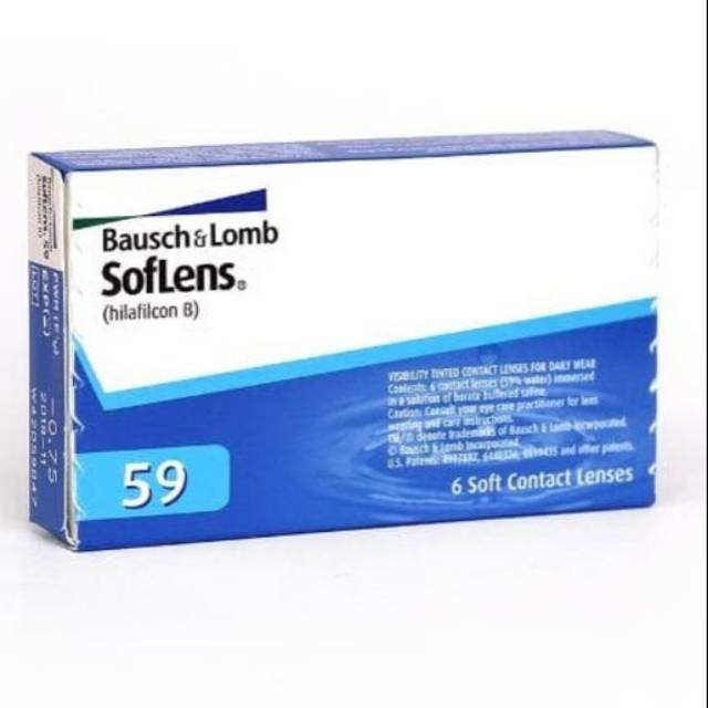 Softlens Kontak Lensa Bening Bauch  Lomb SL59 Minus 050 sd 900